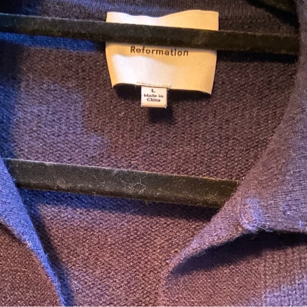 Reformation Maeve Cashmere Polo Dress - Picture 8 of 13